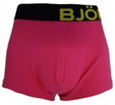 Short Solid Cotton Stretch Boxer by Bjorn Borg