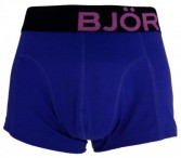 Short Solid Cotton Stretch Boxer by Bjorn Borg