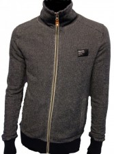 Helix Zip Thru Funnel Neck Sweat 