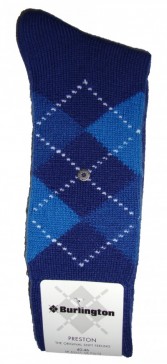 24284 Argyle Soft Feel Sock by Burlington