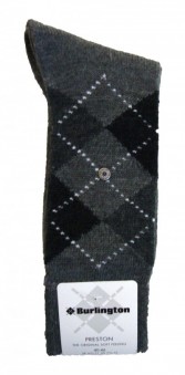 24284 Argyle Soft Feel Sock by Burlington