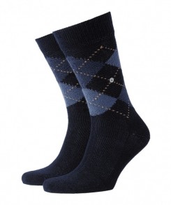 24284 Argyle Soft Feel Sock by Burlington