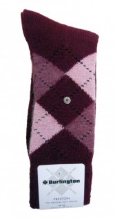 24284 Argyle Soft Feel Sock by Burlington
