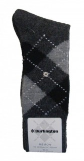 24284 Argyle Soft Feel Sock by Burlington