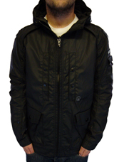 Wallace Zip Hooded Jacket by 