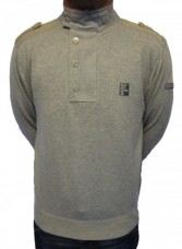 Jairo Funnel Neck Cotton Knitwear by Duck and Cover