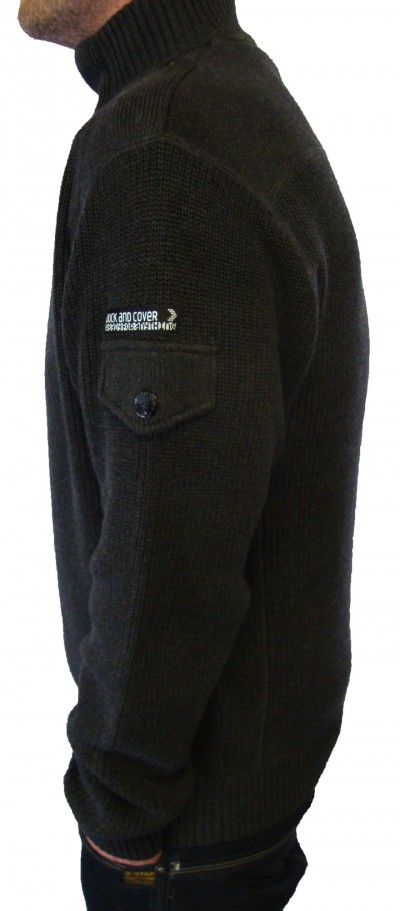 Jerico Funnel Neck Knitwear garment details