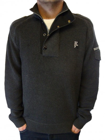 Jerico Funnel Neck Knitwear garment details