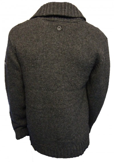 Glebe Shawl Neck Cable Knit Cardigan Glebe Shawl Neck Cable Knit Cardigan garment details