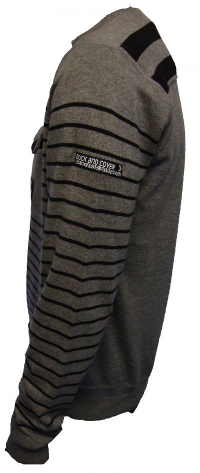 Bassanio Crew Stripe Knitwear Bassanio Crew Stripe Knitwear garment details