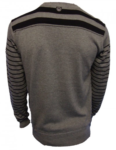 Bassanio Crew Stripe Knitwear Bassanio Crew Stripe Knitwear garment details