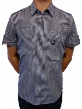 Stewart Short Sleeve Gingham Shirt by Duck and Cover
