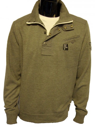 Stanford Funnel Ribbed Sweat Stanford Funnel Ribbed Sweat garment details