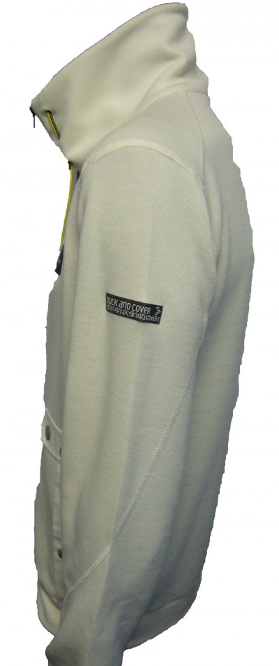 Elan High Neck Zip Sweat Elan High Neck Zip Sweat garment details