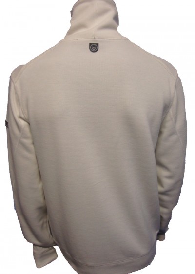 Elan High Neck Zip Sweat Elan High Neck Zip Sweat garment details