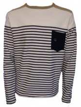 Ivor Crew Stripe Sweatshirt Ivor Crew Stripe Sweatshirt