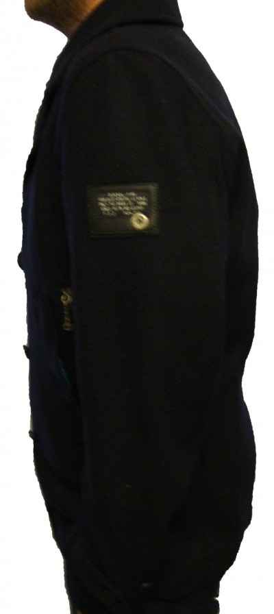 Wanty Melton Reefer Jacket Wanty Melton Reefer Jacket garment details