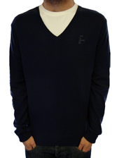Blomo L/S Vee Neck Knit by 