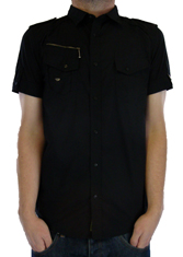 Sdom Short Sleeve Cotton/Stretch Shirt by Diesel