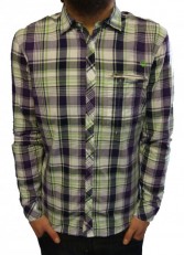 Saisati Zip Pocket Check Shirt by Diesel