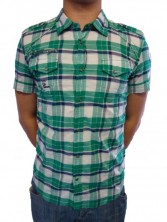 Seer Short Sleeve Check Shirt Seer Short Sleeve Check Shirt