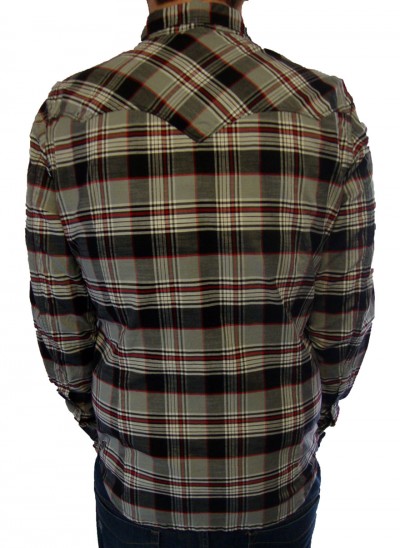 Shazi Popper Check Shirt garment details