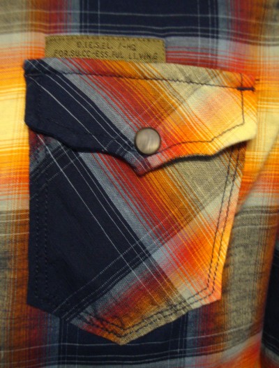 Swalky RS Popper Check Shirt Swalky RS Popper Check Shirt garment details