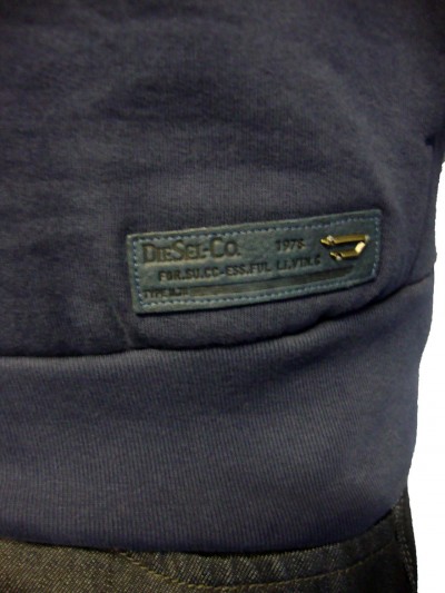 Shion Crew Neck Sweatshirt garment details