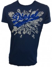 T Horley Flocked Logo T Shirt 