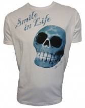 T-Jerffery Skull Logo T Shirt by Diesel