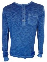 T Antic Washed Grandad Jersey by Diesel