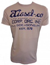 T Socyet Crew Logo T Shirt by Diesel