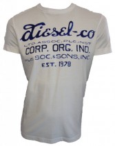T Socyet Crew Logo T Shirt by Diesel