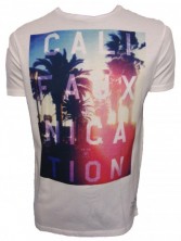 Califauxnication Photo Print Logo T Shirt by 
