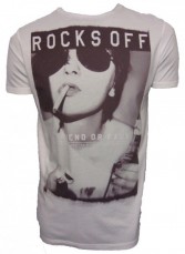 Rocksoff Photo Print Logo T Shirt