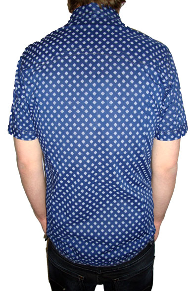 Groundhog H/S Retro Print Shirt Groundhog H/S Retro Print Shirt garment details