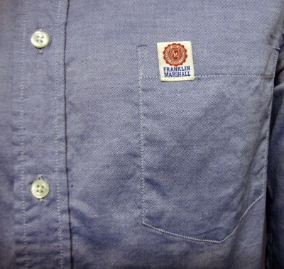 Martins Long Sleeve Washed Oxford Shirt Martins Long Sleeve Washed Oxford Shirt garment details