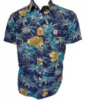 SHMR913S13 Ellis Floral Print Shirt by Dosh