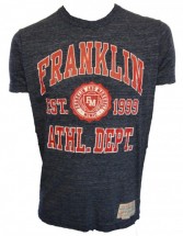 Cracked Print Logo T Shirt by F&M