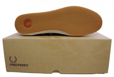 Fred Perry B9101 Finn Twill Plimsoll Footwear, from ApacheOnline