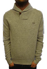 K6397 Shawl Neck Knitwear by 