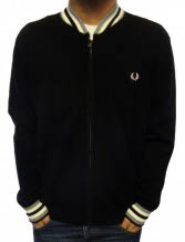 K8241 Knitted Bomber Jacket
