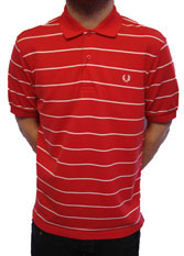 M4203 S/S Breton Stripe Polo by 