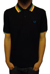 M5318 S/S Degraded Collar Polo by 