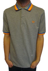 M5318 S/S Degraded Collar Polo by 