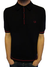 K6380 Tipped Knitted Polo by 