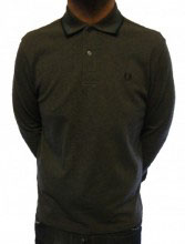 M4261 Long Sleeve Tipped Pique Polo Shirt 