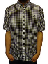 M5228 H/S Light Gingham Shirt by 