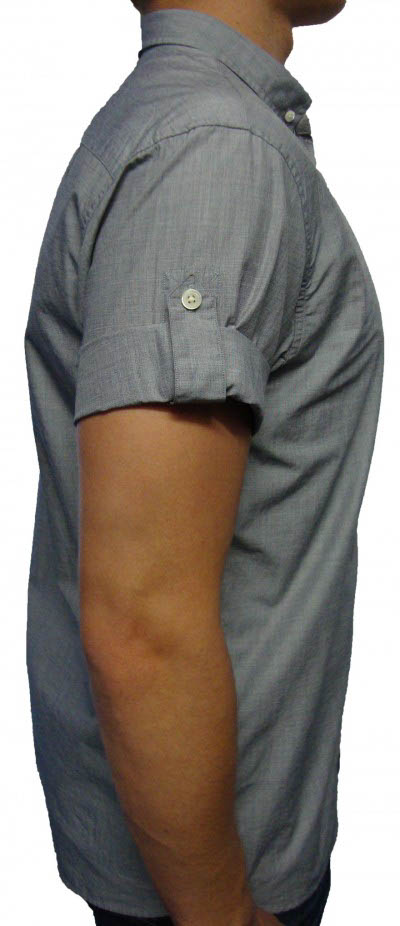 M7344 End On End Shirt M7344 End On End Shirt garment details