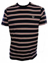M9224 Bomber Stripe T Shirt by Fred Perry